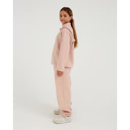 Худи для девочки MINAKU: Basic Line KIDS, цвет пудровый, рост 104 см
