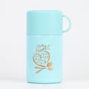 Термос для еды Мастер К, 550 мл, 17×11 см, нержавеющая сталь, голубой