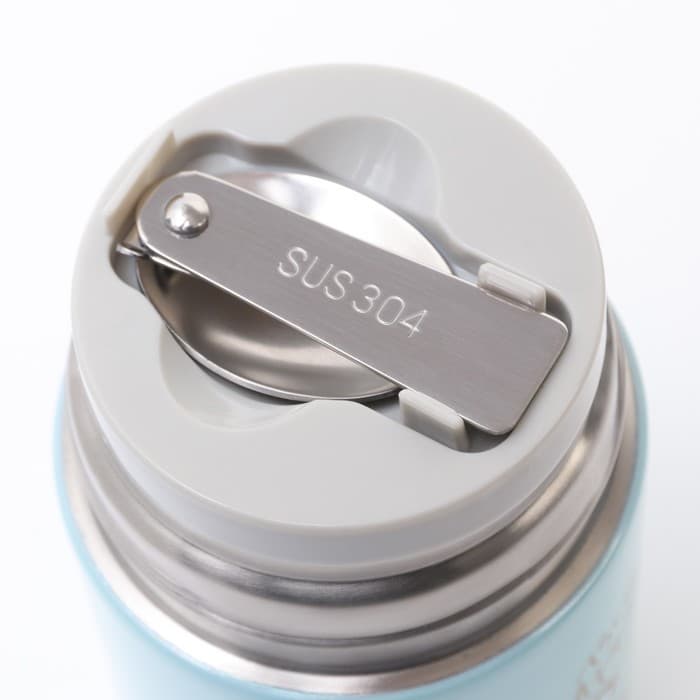 Термос для еды Мастер К, 550 мл, 17×11 см, нержавеющая сталь, голубой