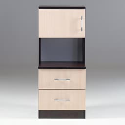 Тумба прикроватная «Аура», 950×400×415 мм, цвет венге/дуб молочный