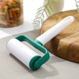 Валик для раскатки теста KONFINETTA, 16×11.4×3.5 см, пластик, белый