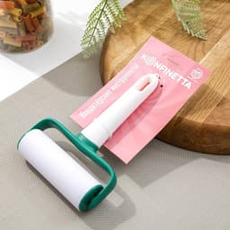 Валик для раскатки теста KONFINETTA, 16×11.4×3.5 см, пластик, белый