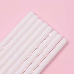 Палочки - дюбели для кондитерских изделий Доляна, d=0.7 см, 30 см, набор 8 шт., пластик, белые