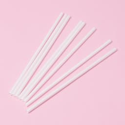 Палочки - дюбели для кондитерских изделий Доляна, d=0.7 см, 30 см, набор 8 шт., пластик, белые