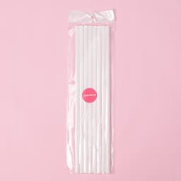 Палочки - дюбели для кондитерских изделий Доляна, d=0.7 см, 30 см, набор 8 шт., пластик, белые