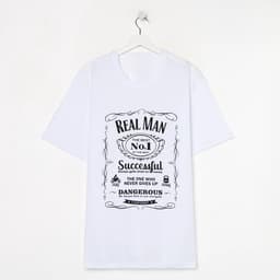 Футболка мужская KAFTAN Real man размер 48