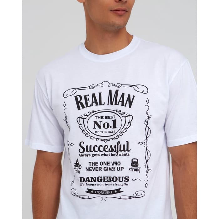 Футболка мужская KAFTAN Real man размер 50