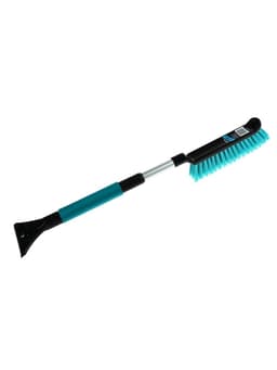 Щетка сметка со скребком, Black&Blue BB1005, телескопическая, 57-70 см, МИКС