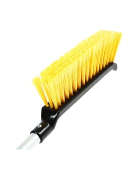 Щетка сметка со скребком, Black&Blue BB1005, телескопическая, 57-70 см, МИКС