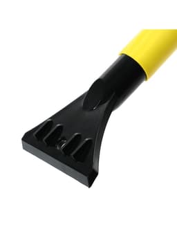 Щетка сметка со скребком, Black&Blue BB1005, телескопическая, 57-70 см, МИКС