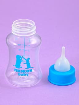 Набор для вскармливания животных «Пижон», бутылочка 150 мл, 2 соски и ёршик
