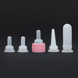 Набор для вскармливания животных «Пижон», бутылочка 60 мл, 4 соски и ёршик, розовый