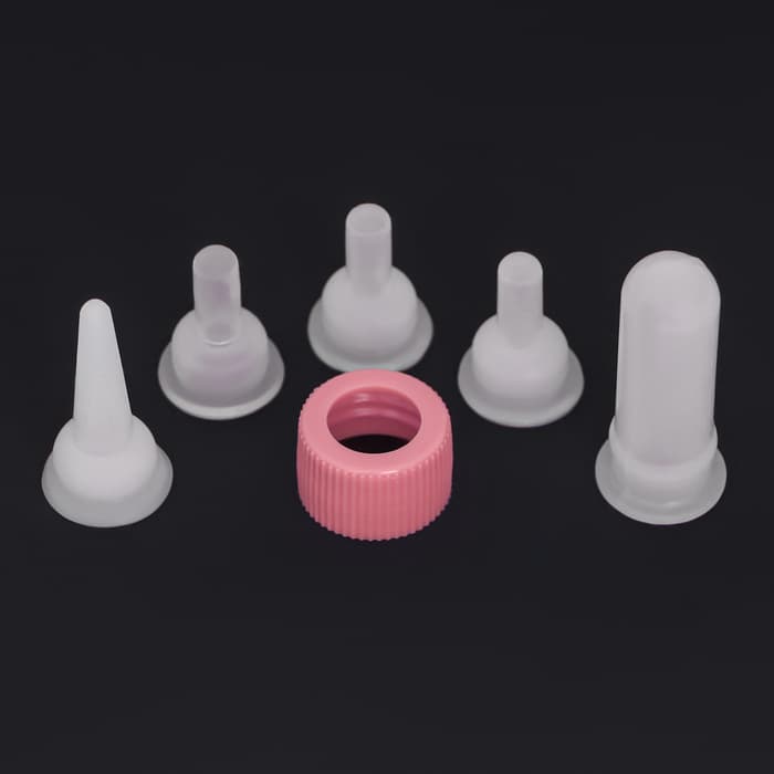 Набор для вскармливания животных «Пижон», бутылочка 60 мл, 4 соски и ёршик, розовый