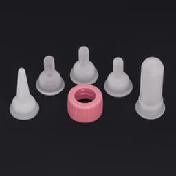 Набор для вскармливания животных «Пижон», бутылочка 60 мл, 4 соски и ёршик, розовый