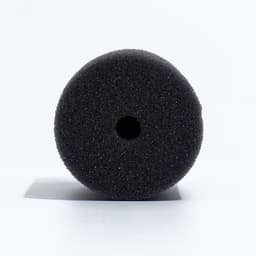 Губка круглая № 4, мелкопористая, 8×8×16 см, серая