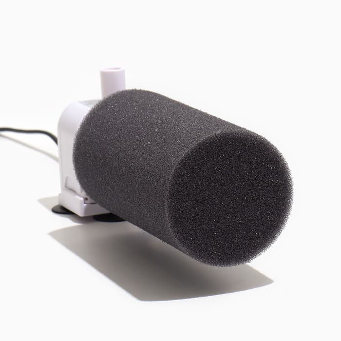 Губка круглая № 4, мелкопористая, 8×8×16 см, серая