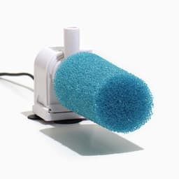 Губка круглая № 2, крупнопористая, 6×6×12 см, синяя