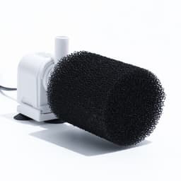 Губка круглая № 3, среднепористая 30 PPI, 8×8×10 см, черная