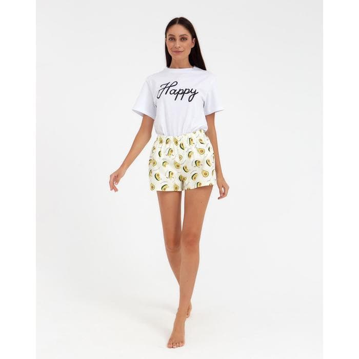 Шорты женские KAFTAN Avocado, размер 40-42, белые