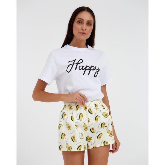 Шорты женские KAFTAN Avocado, размер 44-46, белые