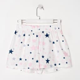 Шорты женские KAFTAN Pink stars, размер 40-42, белые