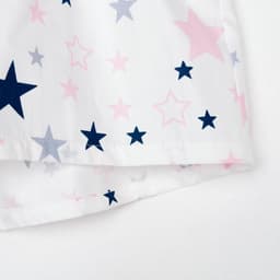 Шорты женские KAFTAN Pink stars, размер 40-42, белые