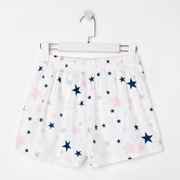 Шорты женские KAFTAN Pink stars, размер 40-42, белые