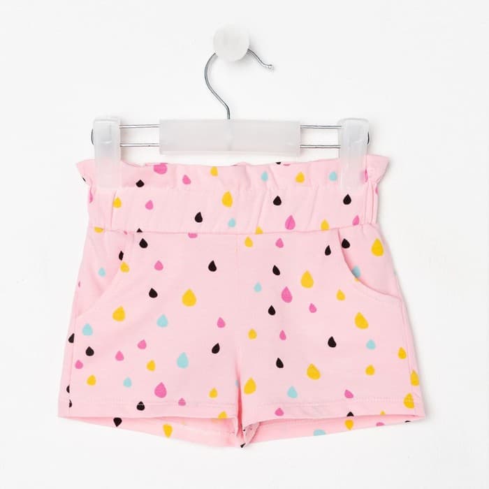 Шорты для девочки с рюшей KAFTAN «Unicorn», размер 28 (86-92)