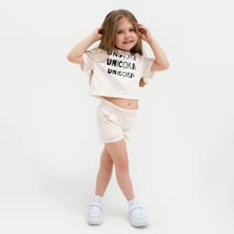 Шорты для девочки с рюшей KAFTAN «Unicorn», размер 28 (86-92)