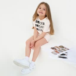 Шорты для девочки с рюшей KAFTAN «Unicorn», размер 28 (86-92)