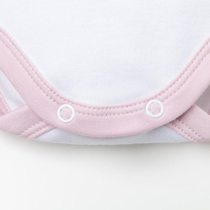 Костюм для девочки (боди, штаны, шапочка) «Крошка Я. Зайчик», рост 80-86 см