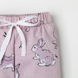 Костюм для девочки (боди, штаны, шапочка) «Крошка Я. Зайчик», рост 80-86 см