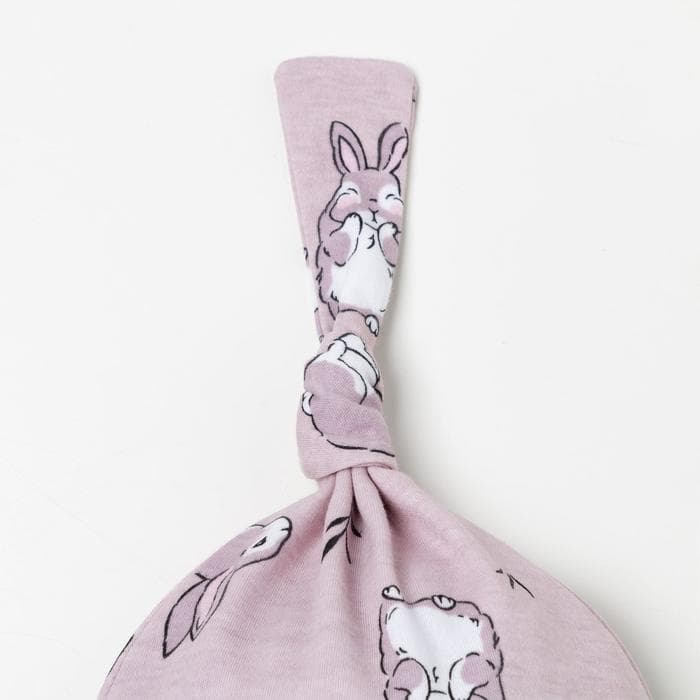 Костюм для девочки (боди, штаны, шапочка) «Крошка Я. Зайчик», рост 80-86 см