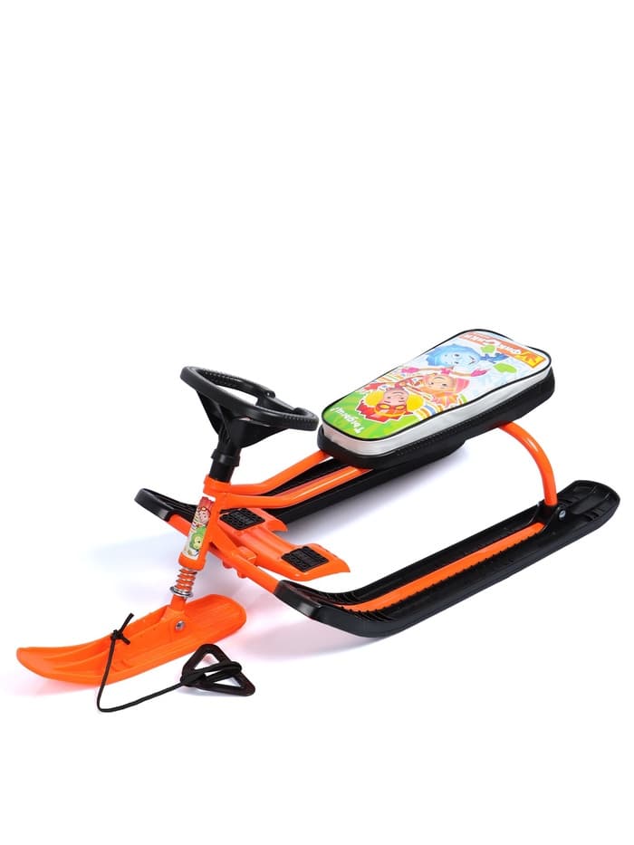 Снегокат «Тимка спорт 2» Фиксики, оранжевый, ТС2/Ф12 Nika Kids