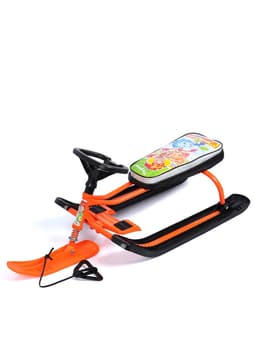 Снегокат «Тимка спорт 2» Фиксики, оранжевый, ТС2/Ф12 Nika Kids
