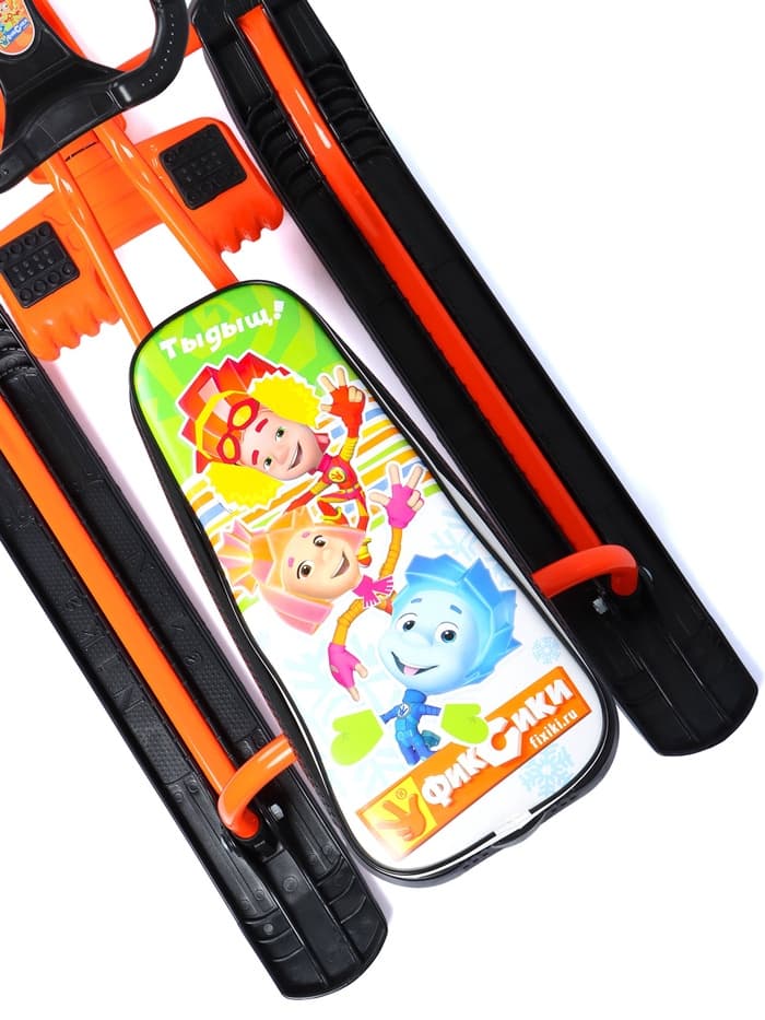 Снегокат «Тимка спорт 2» Фиксики, оранжевый, ТС2/Ф12 Nika Kids