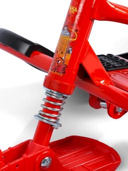 Снегокат «Тимка спорт 4-1 Граффити», ТС4-1/GR, со спинкой и ремнём безопасности