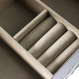 Шкатулка для украшений «Листья на сером», дерево, 7×16.3×22.3 см