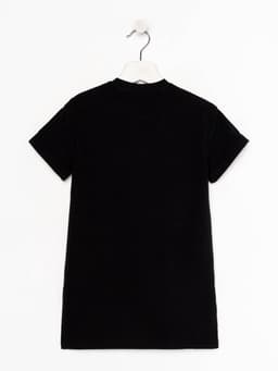 Футболка для девочки KAFTAN: Trendy, чёрная, размер 28 (86-92 см)