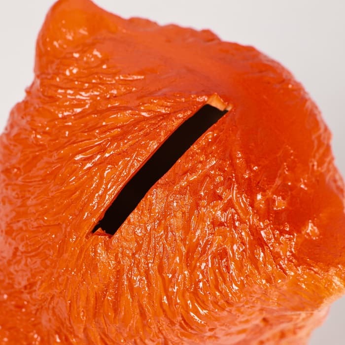 Копилка для денег «Котенок рыжий», гипс, 16×12 см