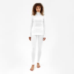 Термобельё женское (лонгслив, лосины) MINAKU, молочное, размер 52