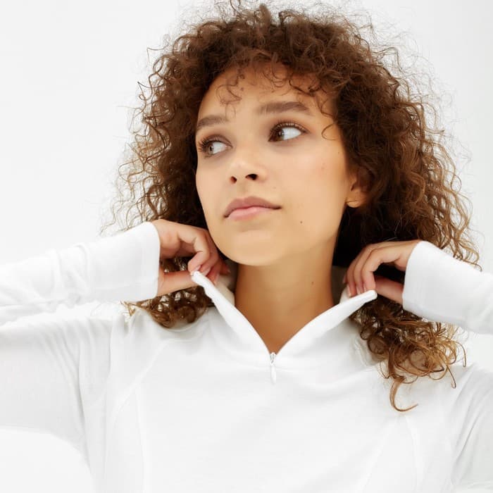 Термобельё женское (лонгслив, лосины) MINAKU, молочное, размер 54