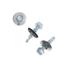 Саморезы кровельные ТУНДРА krep с буром 5.5×25 мм, цинк, 60 шт.