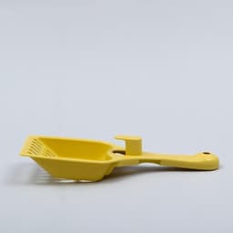 Совок для кошачьего туалета, 22.5×9.5×4 см, пластик, светло-жёлтый