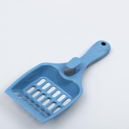 Совок для кошачьего туалета, 22.5×9.5×4 см, пластик, синий