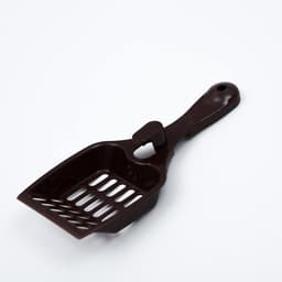 Совок для кошачьего туалета 22.5×9.5×4 см, шоколадный