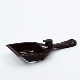 Совок для кошачьего туалета 22.5×9.5×4 см, шоколадный