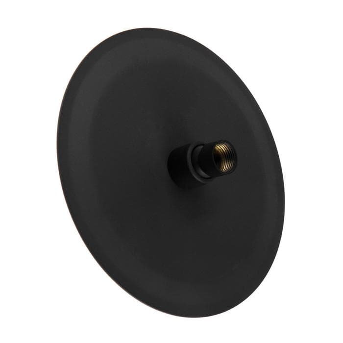 Лейка для душа Accoona А355F, тропическая, d=20 см, круг, нерж. сталь, черная