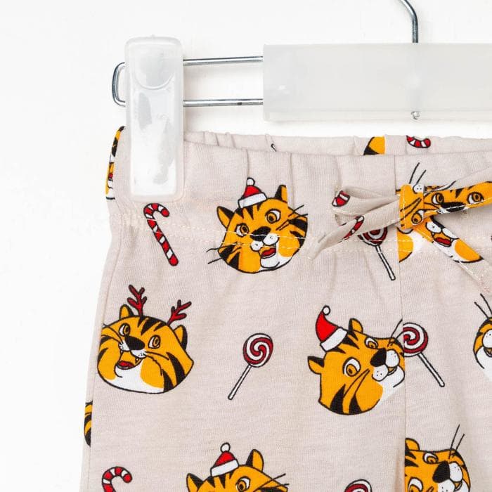 Пижама детская новогодняя KAFTAN Happy Holidays, размер 28 (86-92 см)