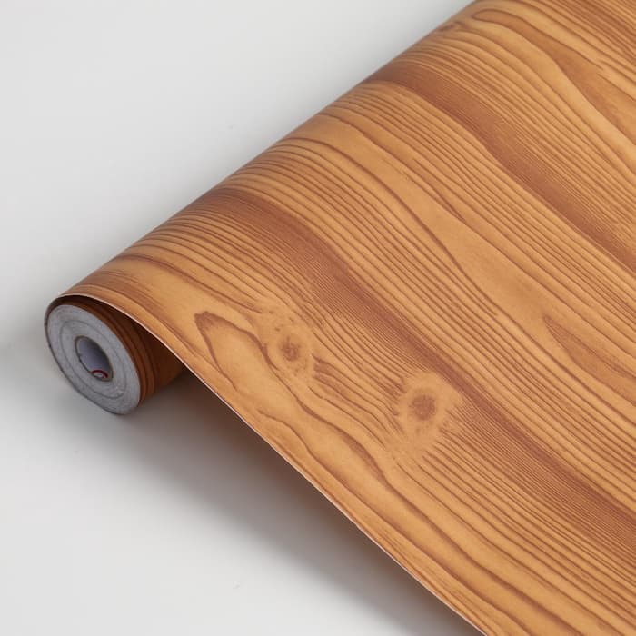 Плёнка самоклеящаяся D&B 1394, рулон, 0.45×8 м, цвет дерево светло – коричневое